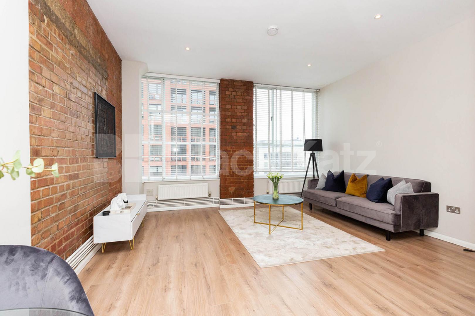 stunning 1 bedroom apartment with loft style features in a modern development Ability Plaza / Kingsland Road, Dalston
